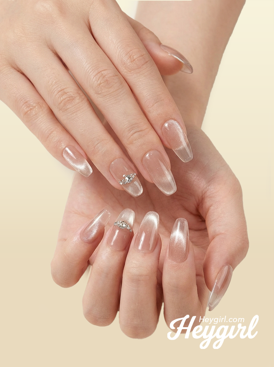Champagne Whisper | Nude Jelly Cat Eye
