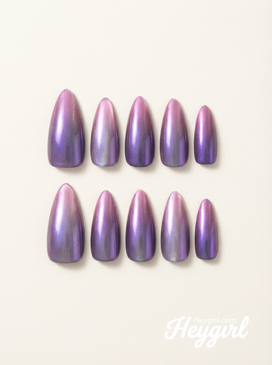 Aurora Dream | Violet Nebula Cat Eye