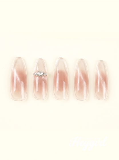 Champagne Whisper | Nude Jelly Cat Eye